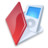 文件夹的iPod红色 Folder ipod red